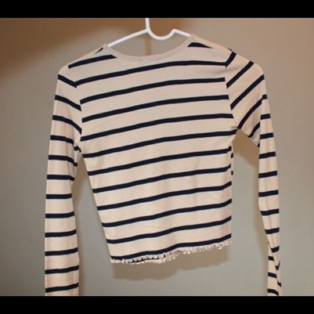 Womens Stripe Trim Shirt